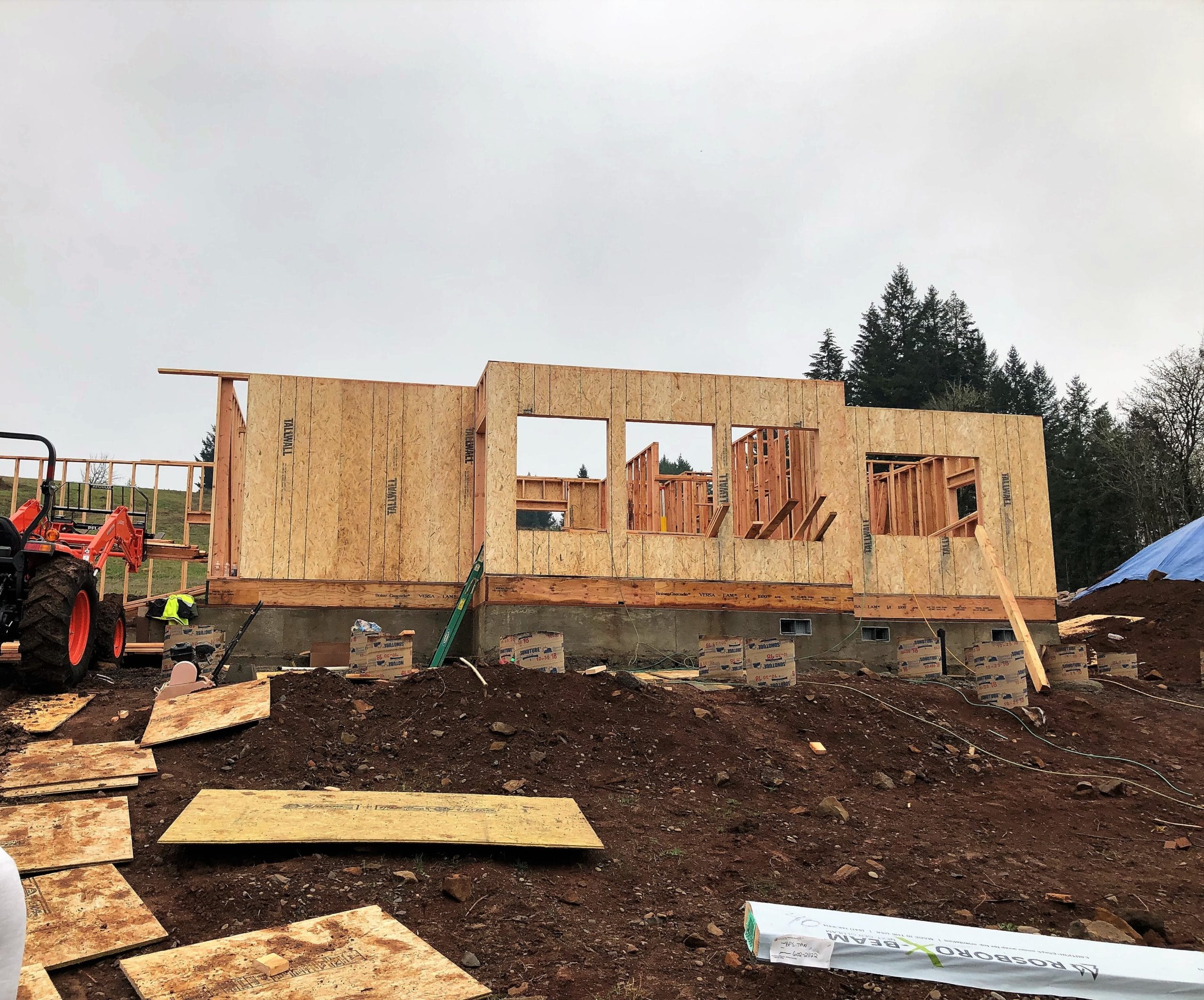 Spec Home Construction in Sweet Home, Oregon