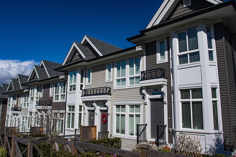 Exterior Photo of Townhomes