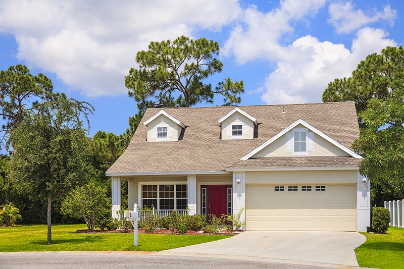 Exterior Photo of a Single Family House