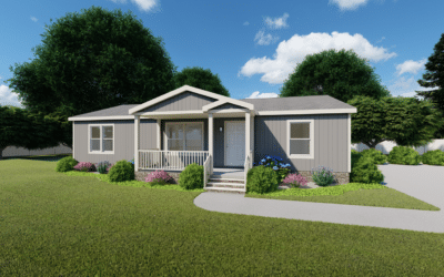Manufactured Home Construction & Installation in Yoncalla, Oregon (picture courtesy of Clayton Homes)