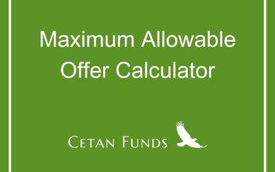 Maximum Allowable Offer Calculator