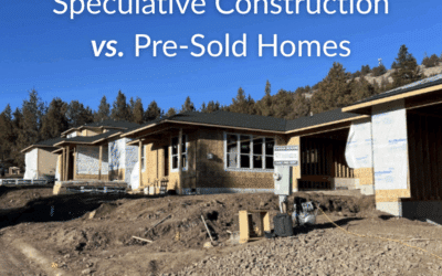 Speculative Construction vs. Pre-Sold Homes: Which Path Is Right for Oregon Builders?